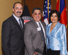 Assemblyman-elect Anthony Portentino with Hovig Dimedjian and ANCA WR Banquet Chair Aida Dimedjian