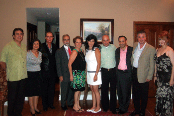 ANCA event hosts John and Cynthia Andonian with national and local leaders and supporters.