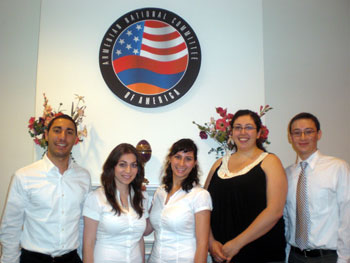 ANCA Leo Sarkisian Interns 2011